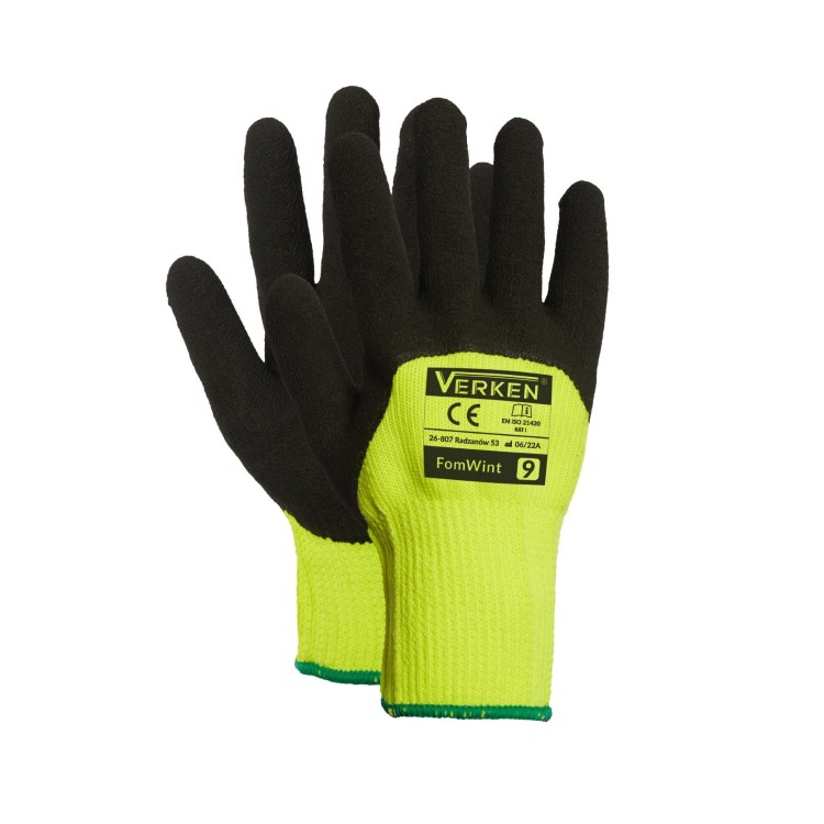 Rękawice robocze ocieplane FomWint 10 - zdjęcie 2