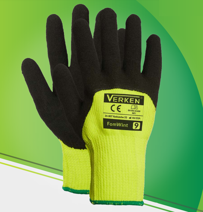 Rękawice robocze ocieplane FomWint 10
