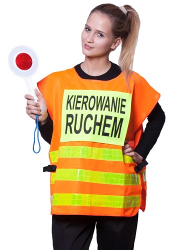 Kamizelka ostrzegawcza Kierowanie Ruchem