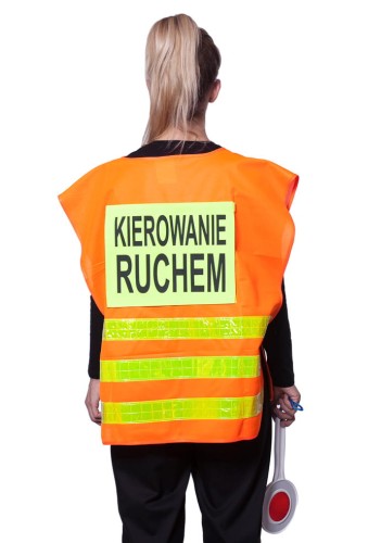 Kamizelka ostrzegawcza Kierowanie Ruchem - zdjęcie 2