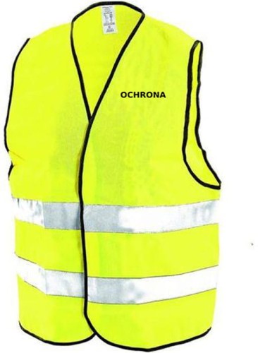 Kamizelka ostrzegawcza z nadrukiem - zdjęcie 2