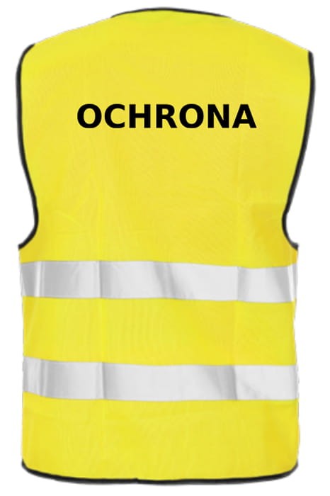 Kamizelka ostrzegawcza z nadrukiem - zdjęcie 5