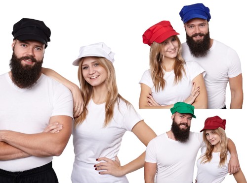 Czapka z daszkiem RING unisex zielona