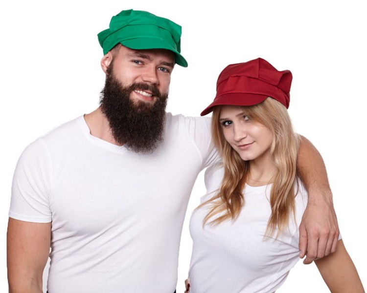 Czapka z daszkiem RING unisex zielona - zdjęcie 12