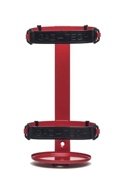 Wieszak do gaśnic GP 6 talerzowy z 2 opaskami