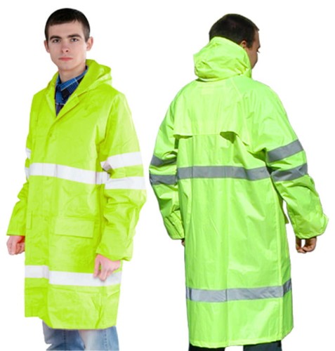 SATURN – robocza przeciwdeszczowa kurtka odblaskowa 3/4 - zdjęcie 2