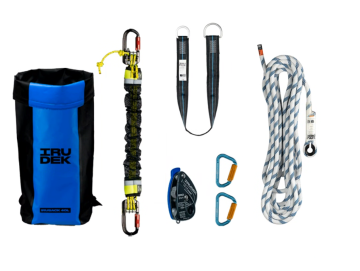 RK1 RESCUE KIT 50 M zestaw ratunkowy, ewakuacja po upadku, EN 363, opuszczanie i podnoszenie