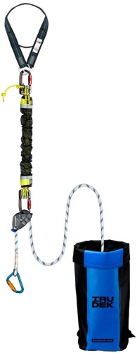 RK1 RESCUE KIT 50 M zestaw ratunkowy, ewakuacja po upadku, EN 363, opuszczanie i podnoszenie - zdjęcie 2