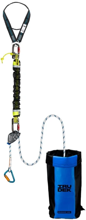 RK1 RESCUE KIT 50 M zestaw ratunkowy, ewakuacja po upadku, EN 363, opuszczanie i podnoszenie - zdjęcie 2