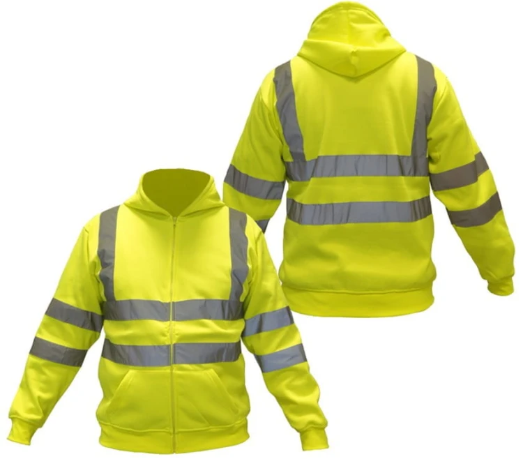 MERKURY – bluza robocza ostrzegawcza z kapturem i pasami odblaskowymi - zdjęcie 5