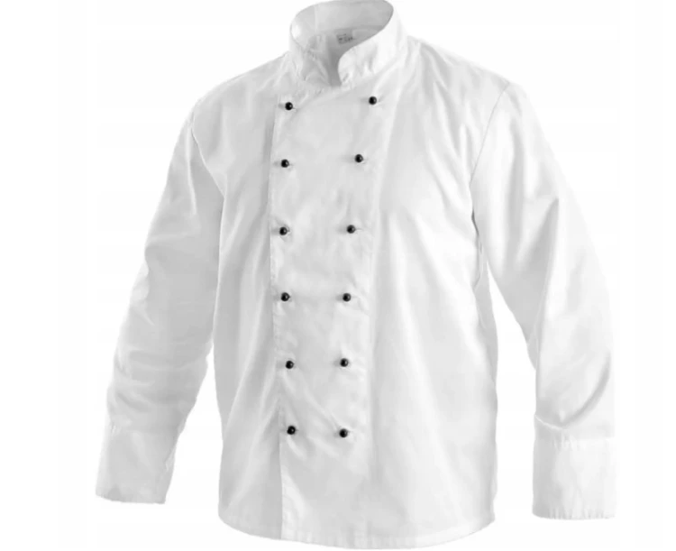 Radim – bluza kucharska 100% bawełna, certyfikowana odzież ochronna dla gastronomii