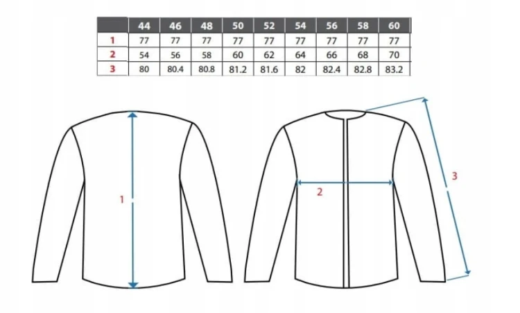 Radim – bluza kucharska 100% bawełna, certyfikowana odzież ochronna dla gastronomii - zdjęcie 2