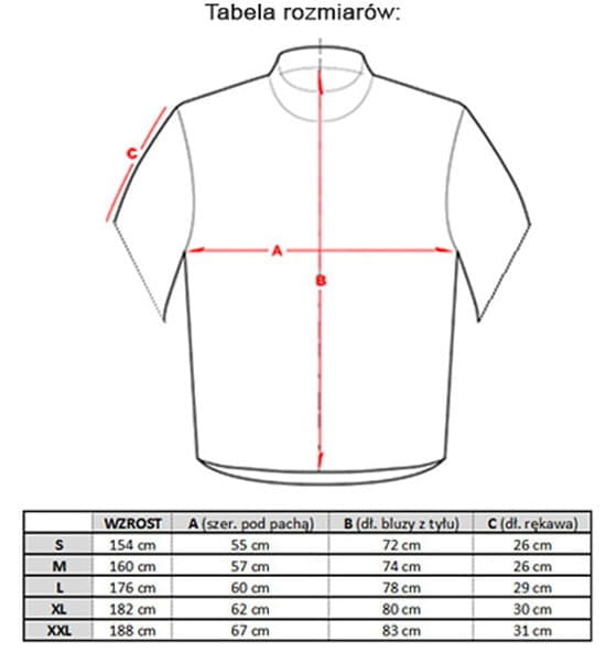 Bluza medyczna Abel - Wysokiej Jakości Odzież Medyczna - zdjęcie 6