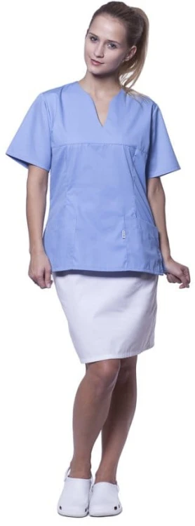 Bluza medyczna damska Ula - Wysokiej Jakości Odzież Medyczna - zdjęcie 5