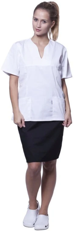 Bluza medyczna damska Ula - Wysokiej Jakości Odzież Medyczna - zdjęcie 9