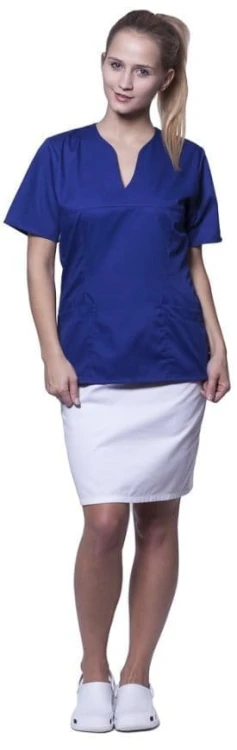 Bluza medyczna damska Ula - Wysokiej Jakości Odzież Medyczna - zdjęcie 11