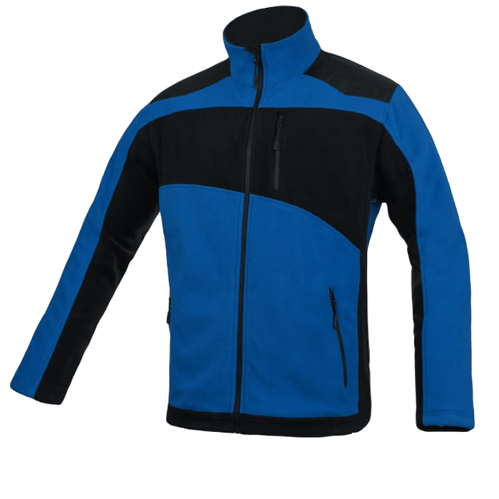 Bluza Polarowa Męska JOCKER BLUE 300g - Zapinana na Suwak