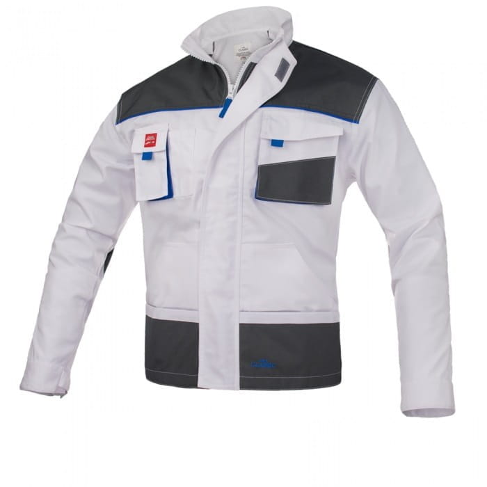 Bluza Robocza CLASSIC Biała 270g - Wzmocnienia Oxford 600D