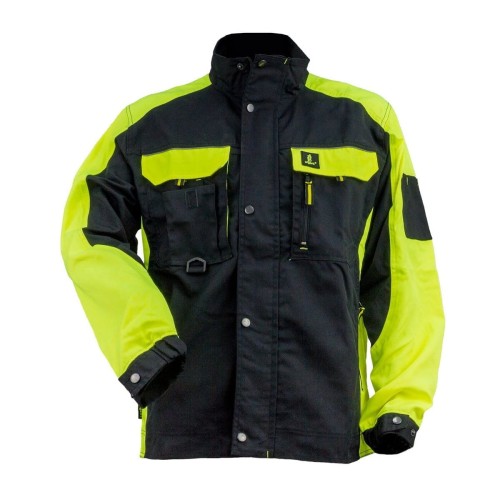 Bluza Kurtka Robocza Ostrzegawcza URGENT-Y Żółta Odblaskowa