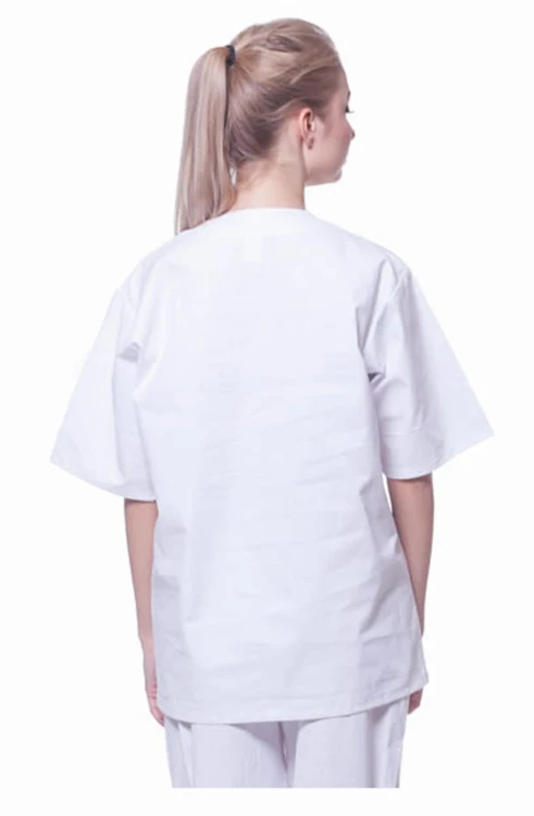 Bluza piekarska 100% bawełna przewiewna - zdjęcie 4