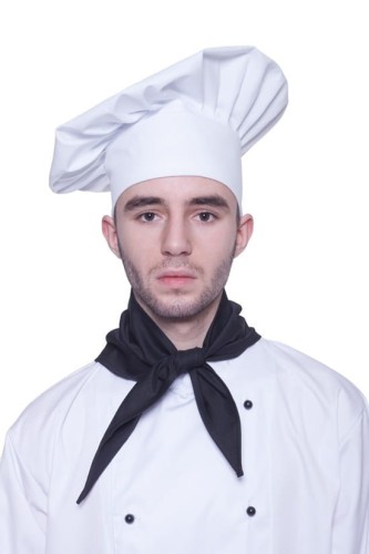 Czapka kucharska budyniówka duża - zdjęcie 2