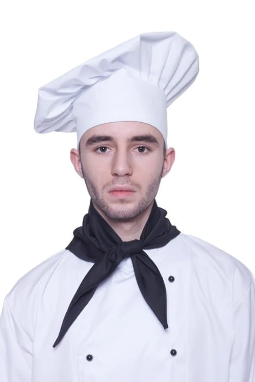 Czapka kucharska budyniówka duża - zdjęcie 2