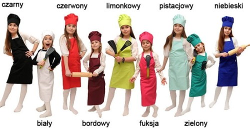 Czapka kucharska dzieciak - zdjęcie 2