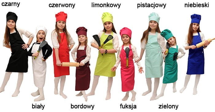 Czapka kucharska dzieciak - zdjęcie 2