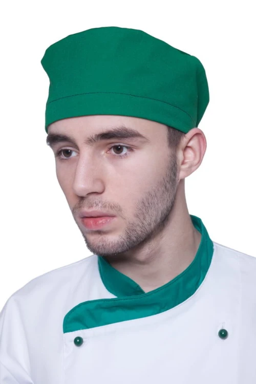 Czapka kucharska krótka z regulacją - zdjęcie 5