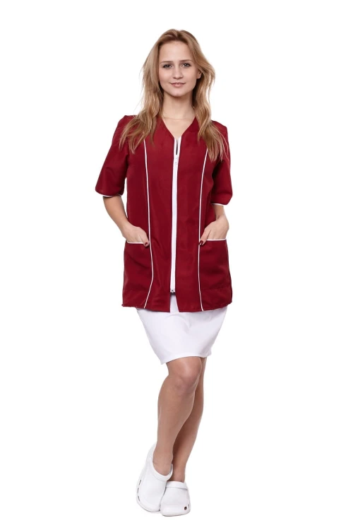 Fartuch damski DIANA z rękawem - zdjęcie 8