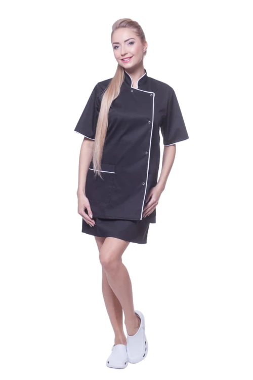 Fartuch damski Ala asymetryczny - zdjęcie 4