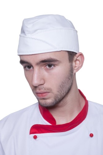 Furażerka elanobawełna zakładana gastronomiczna - zdjęcie 2