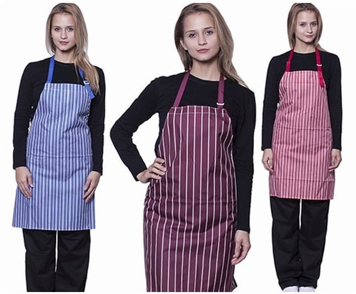 Fartuch wodoodporny w paski wz.202 (75x75)