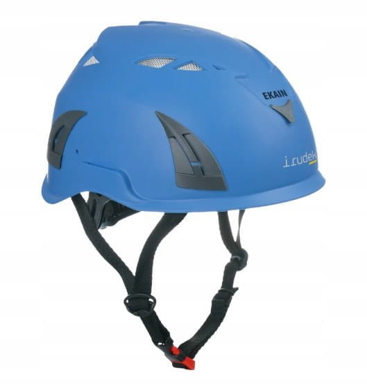 Kask IRUDEK EKAIN do Pracy na Wysokości Lekki (375g) Żółty - zdjęcie 9