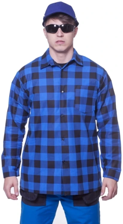 Koszula Robocza Flanelowa 100% Bawełna 170g - Polska