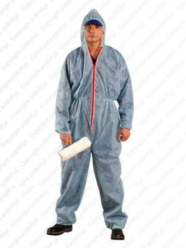 Kombinezon Malarski Ochronny Polipropylenowy z Kapturem - zdjęcie 2