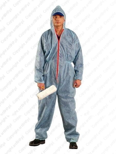 Kombinezon Malarski Ochronny Polipropylenowy z Kapturem - zdjęcie 2