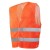 Kamizelka Ostrzegawcza Siatkowa BOLT Pomarańczowa Odblaskowa EN20471 - zdjęcie 2