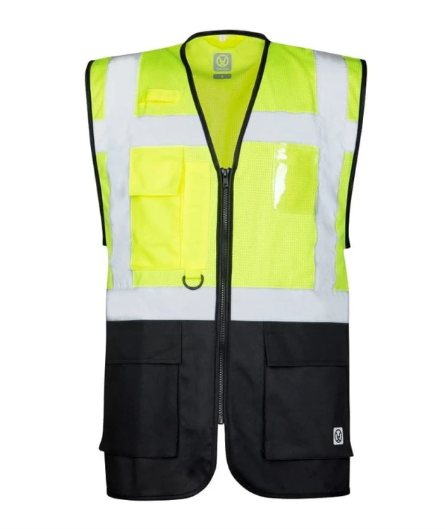 Kamizelka Ostrzegawcza Siatkowa ARDON SIGNAL Dwukolorowa Odblaskowa - zdjęcie 3