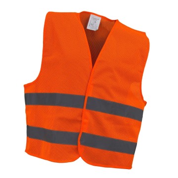 Kamizelka Ostrzegawcza URGENT URG-VEST Siatkowa Żółta - Odblaskowa, na Rzep - zdjęcie 2