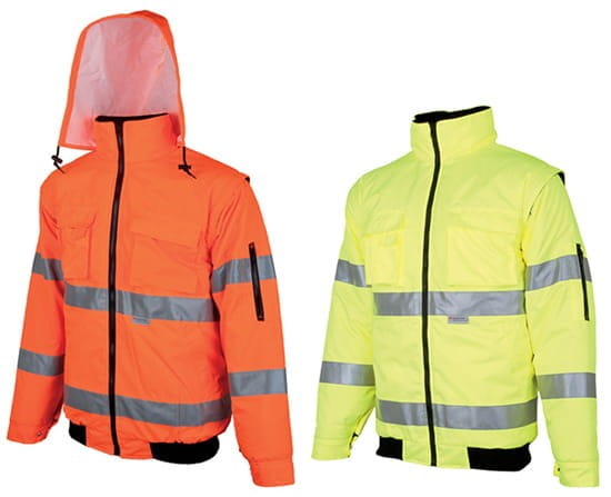 Kurtka Ostrzegawcza ARDON HOWARDON REFLEX Żółta - Odpinane Rękawy - zdjęcie 4