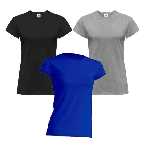 Podkoszulek Damski Bawełniany 150g - Krótki Rękaw