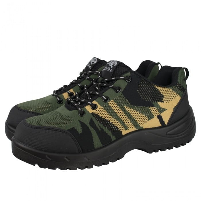 Półbuty Robocze BTEX CAMOU SB SRC - Metalowy Podnosek, Dzianina Fly-knit - zdjęcie 2