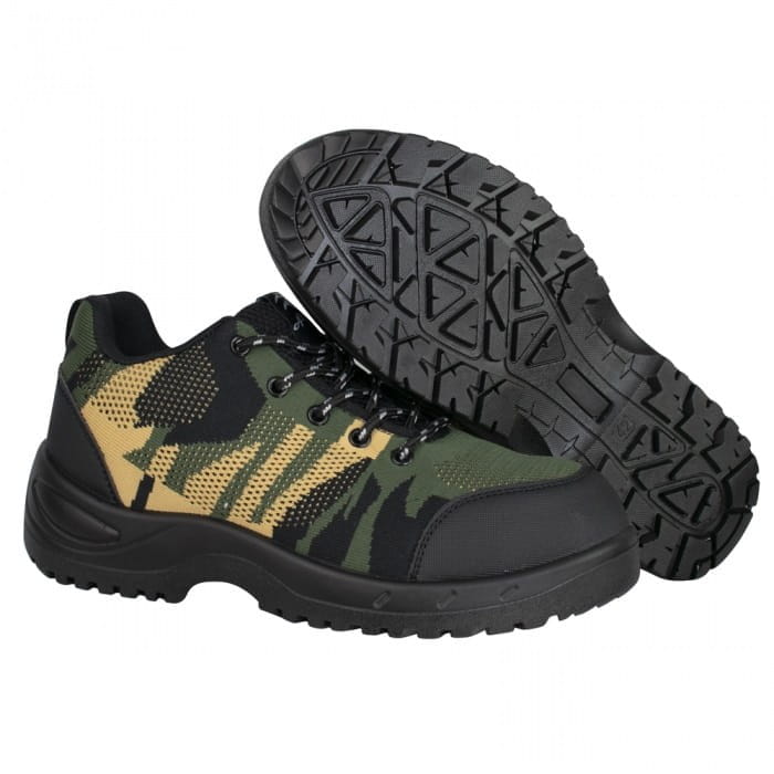 Półbuty Robocze BTEX CAMOU SB SRC - Metalowy Podnosek, Dzianina Fly-knit - zdjęcie 3