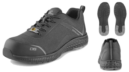 CXS LAND BADU O1 ESD – ultralekkie półbuty robocze Metal Free