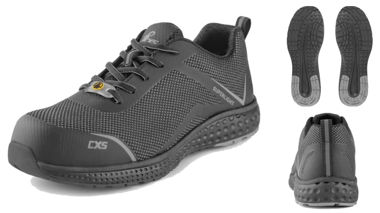 CXS LAND BADU O1 ESD – ultralekkie półbuty robocze Metal Free