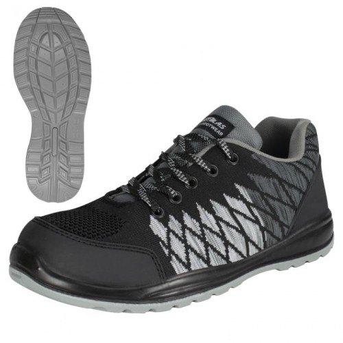 Półbuty Robocze BTEX G SB FO SRA - Metalowy Podnosek, Dzianina Fly-knit