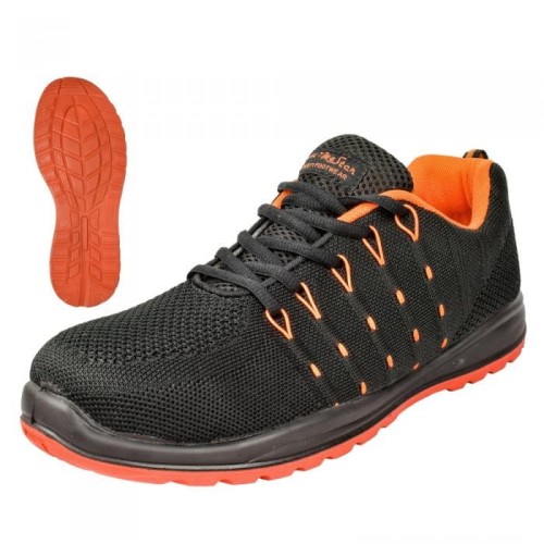 BTEX S1P – Półbuty robocze lekkie i przewiewne, z ochroną przed przebiciem