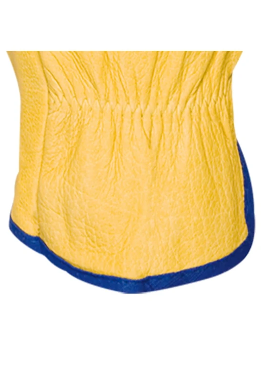 Rękawice Robocze JUBA 406VR2 Skóra Licowa Żółte - zdjęcie 6