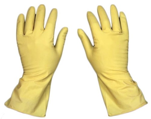 Rękawice Robocze Flokowane Gospodarcze ROSE - zdjęcie 2